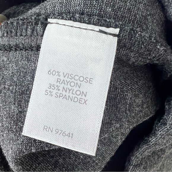 J. Jill Ponte Pants Slim Leg Gray Universally Flattering Women’s Size Medium - Picture 8 of 9